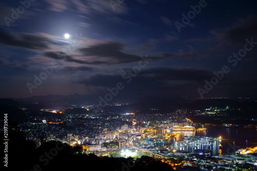[長崎県]佐世保市夜景 © 宏樹 林