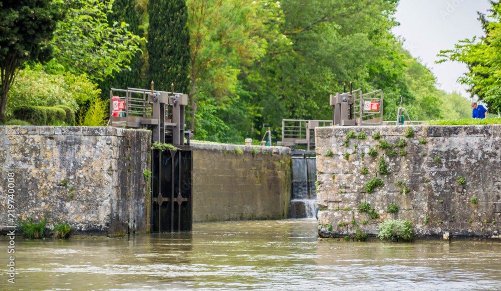 Canal du midi, France.