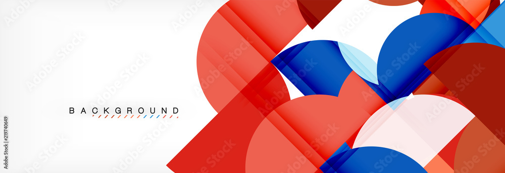 Circle abstract background, geometric illustration Circle abstract background, geometric illustration