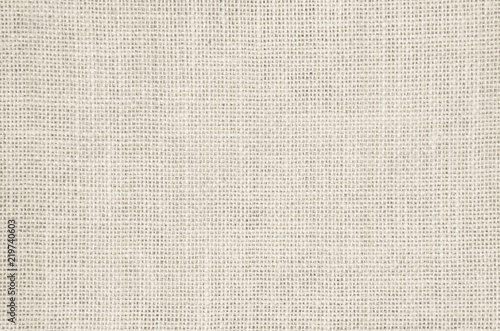 Abstract Hessian or sackcloth fabric texture background. Wallpaper of artistic wale linen canvas decoration.