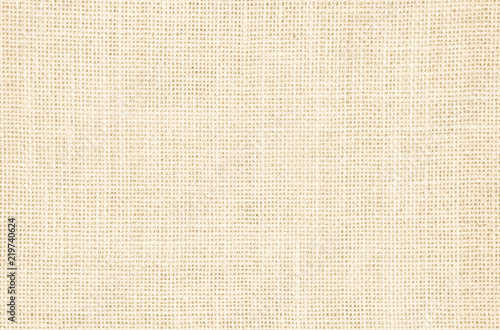 Pastel abstract Hessian or sackcloth fabric texture background. Wallpaper of artistic wale linen canvas. Blanket or Curtain of cotton pattern background with copy space for text decoration. photo