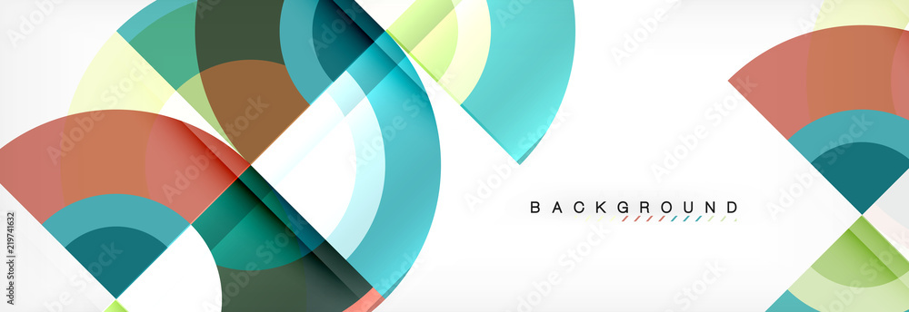 Vector circle abstract background Vector circle abstract background