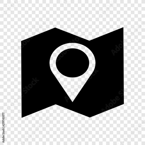 Free Download Map icon on transparent background - GFXLoad
