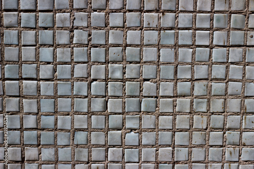 Grey mosaic texture