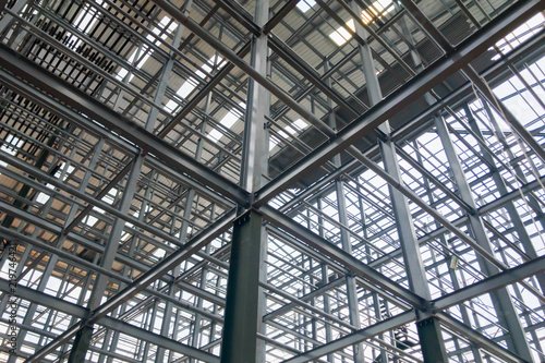 Steel building structures that are strong and stable.