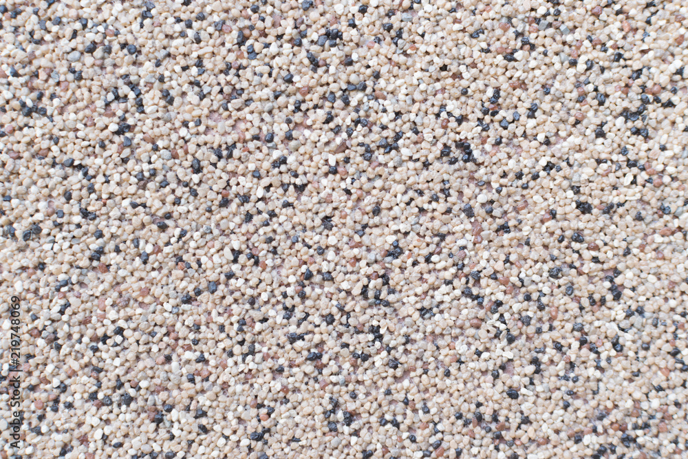 Decorative acrylic mosaic plaster texture on wall outside Decorative acrylic mosaic plaster texture on wall outside
