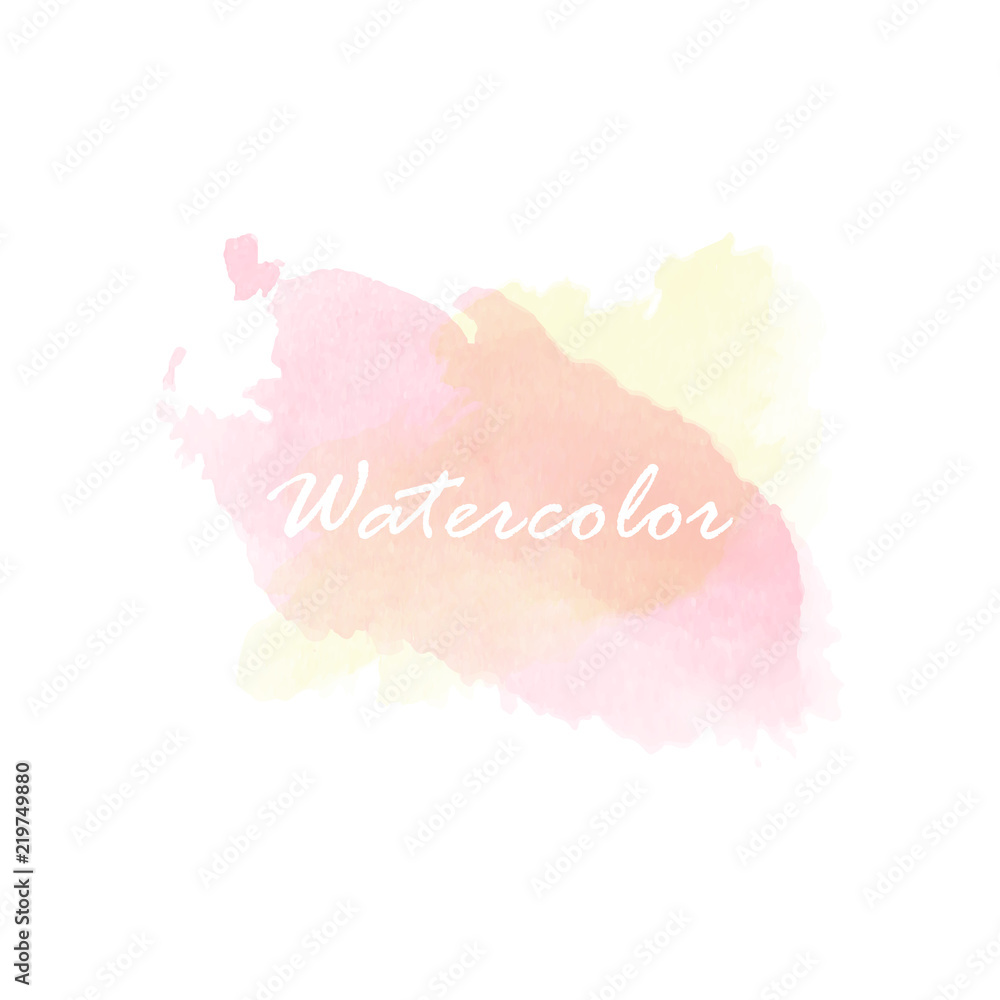 Abstract watercolor background. Abstract watercolor background.