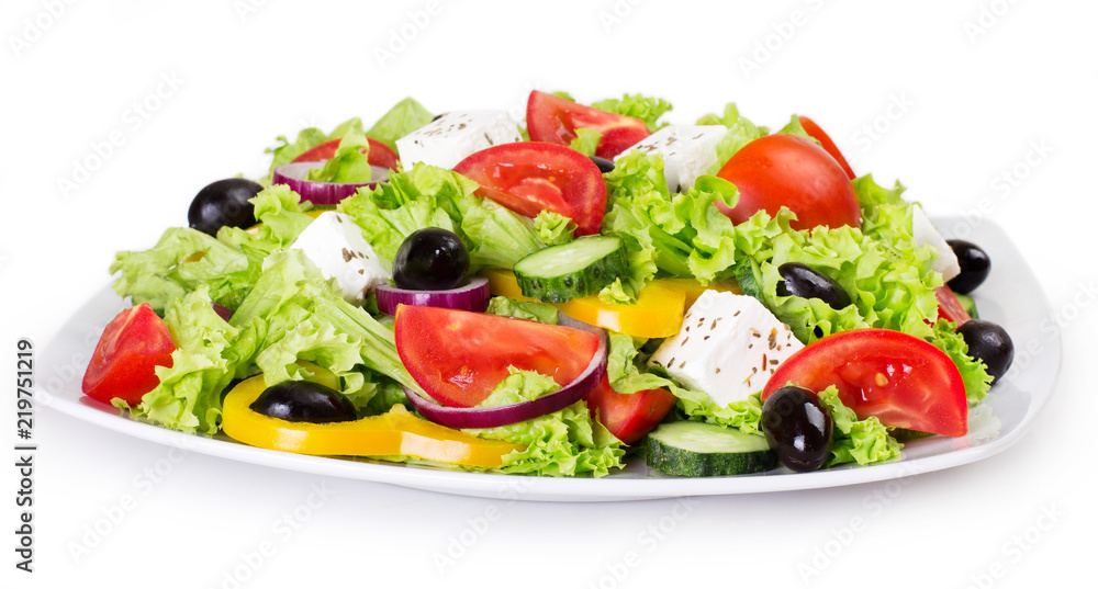 Fresh vegetable salad