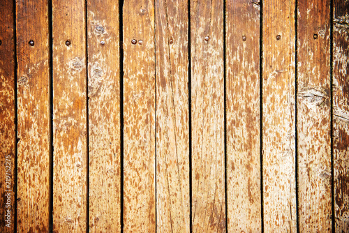 Old wooden texture with water drops can be used as background
