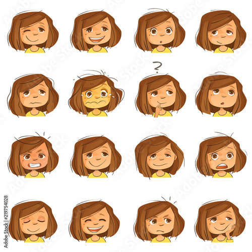 Facial Expressions Set