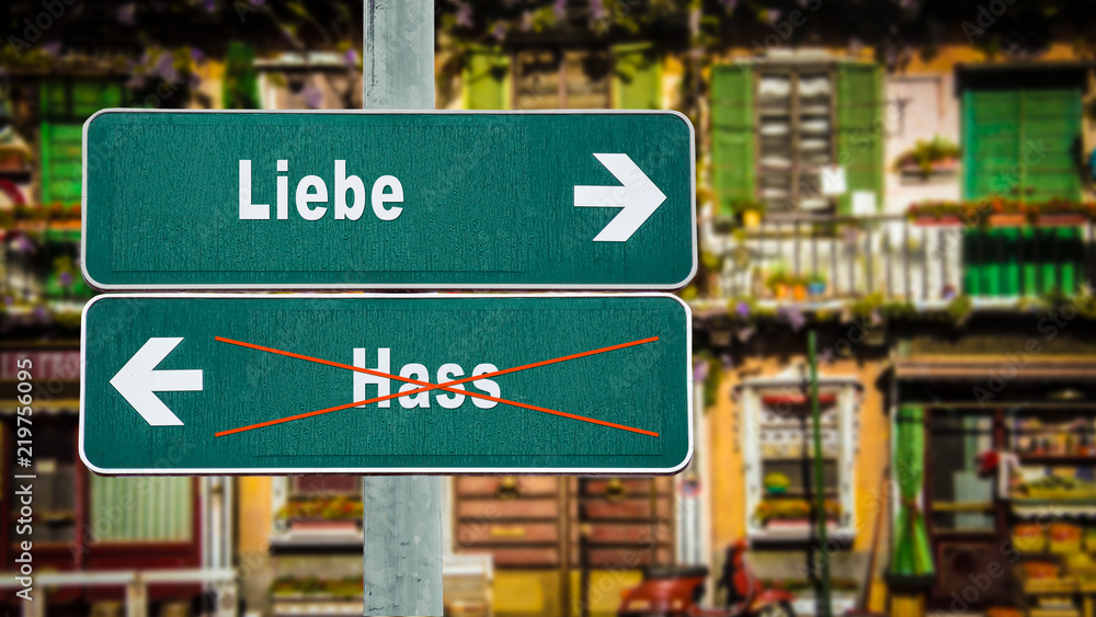 Schild 350 - Liebe