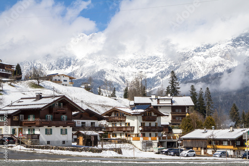 Little village in the Alps