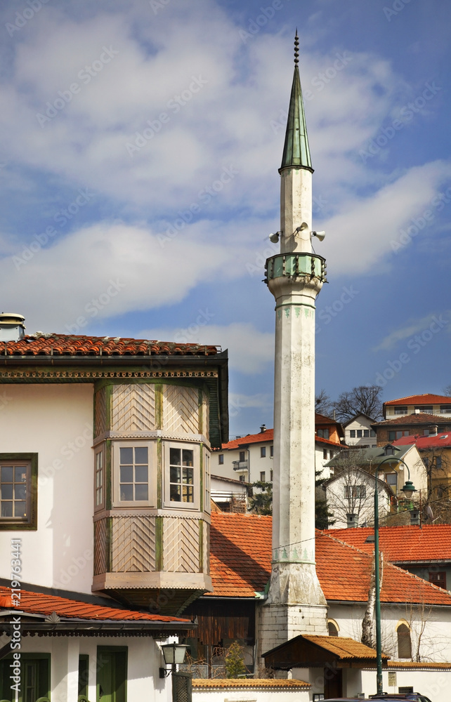 Mosque in Sarajevo. Bosnia and Herzegovina