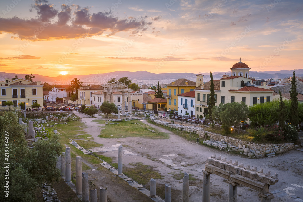 Fototapeta premium Roman Agora in Athens.