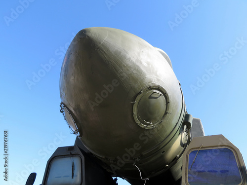 Launcher Russian strategic missile systems RT-2PM 