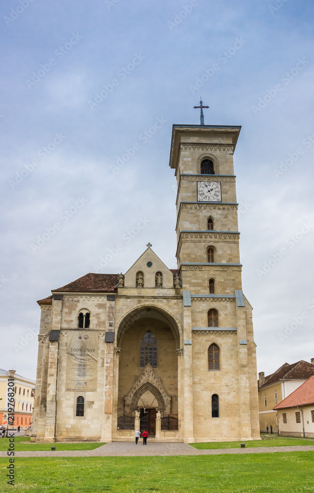 Roman catholic cathedral in the citadel of Alba Iulia, Romania