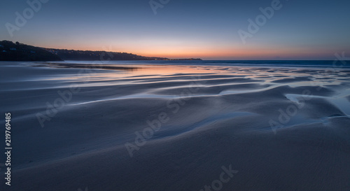 Dusk, Gwithian Sands, Cornwall