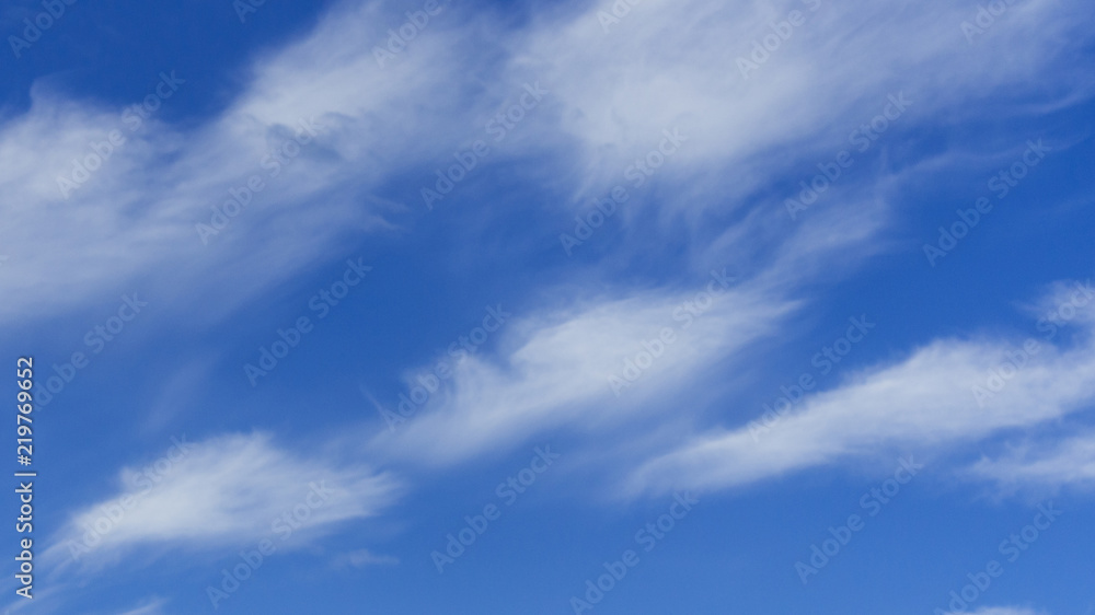 Clouds and Blue Sky Background. Design Pattern and Textures