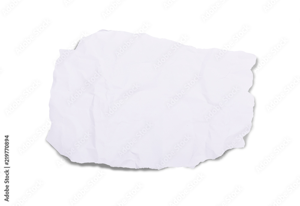 Torn white paper Torn white paper
