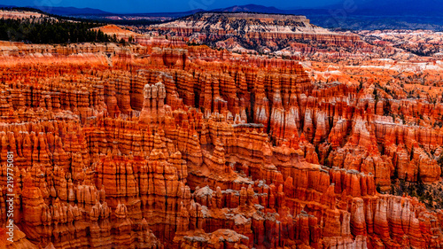 View of Bryce Canyon after storm