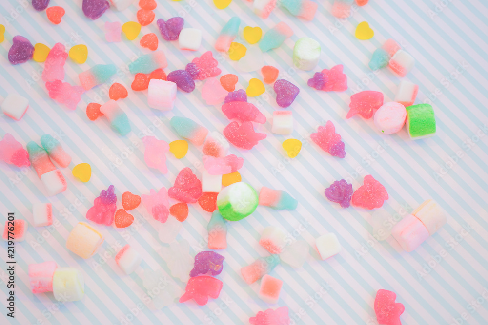 グミ キャンディー スイーツ ロリポップ カラフル パステル ゆめかわいい 女子 Stock Foto Adobe Stock グミ キャンディー スイーツ ロリポップ カラフル パステル ゆめかわいい 女子 Stock Foto Adobe Stock