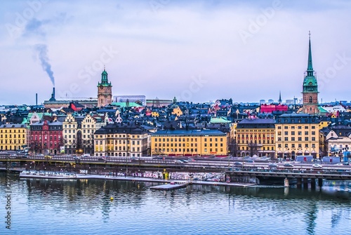 View of Galma Stan. Stockholm, Sweden.
