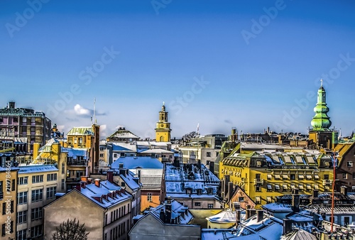 Photography The Old Town in Stockholm, Sweden