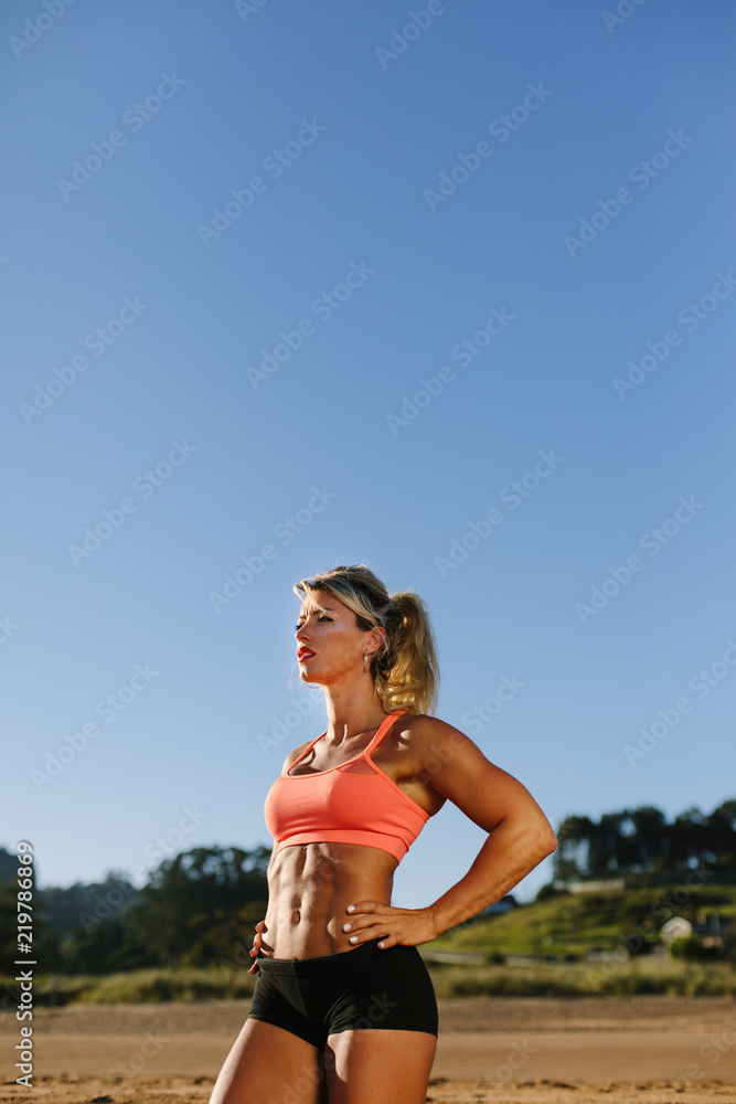 Female fitness lifestyle and motivation Female fitness lifestyle and motivation