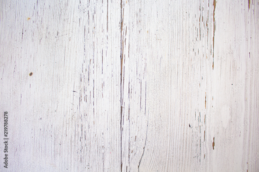 Fototapeta premium texture of a white shabby board