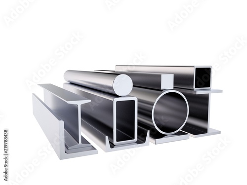 Different metal rolled prof...