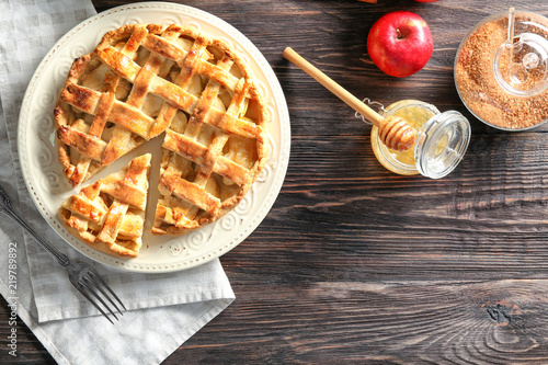 Composition with tasty appl...