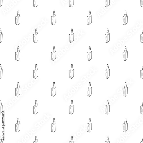 Vape device  juice for vape icon in outline style isolated on white background