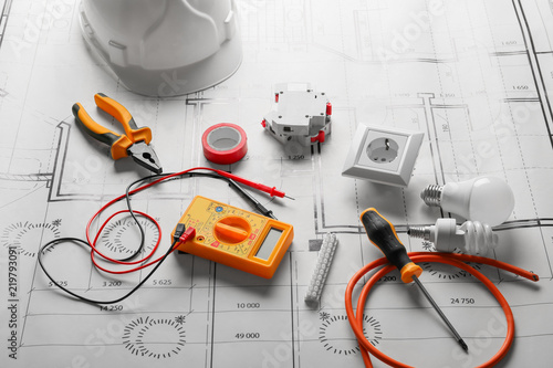 Different electrician's sup...