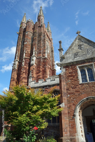 marienkirche in totnes, devon, england photo