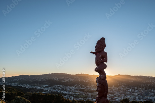 Konstfotografi New Zealand Sunset