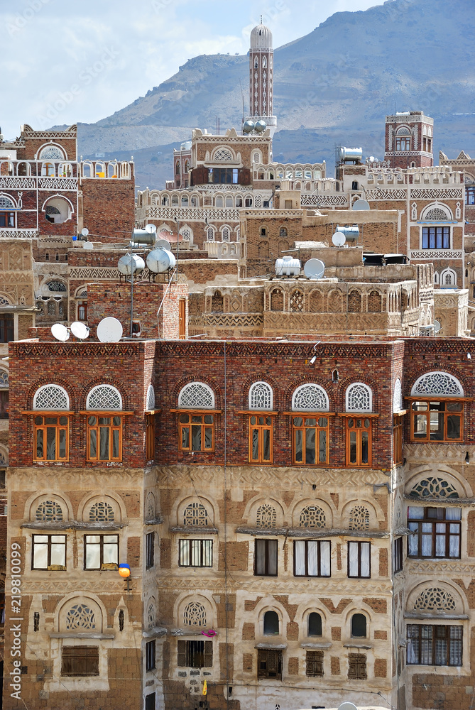 Obraz premium Capital of Yemen, Sanaa