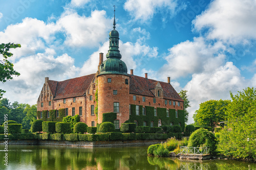 Vittskövle Castle in Kristianstad Municipality, Scania, in southern Sweden.