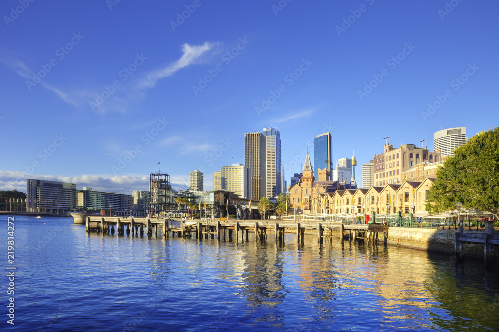 Obraz premium Sydney Australia Circular Quay and The Rocks