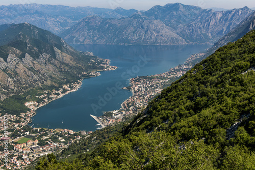 Kotor Bay is a bay of from the Adriatic sea in southwestern Montenegro. The main town seen in the photo is Kotor which is one of the UNESCO’s World Heritage Sites © Alan Smithers
