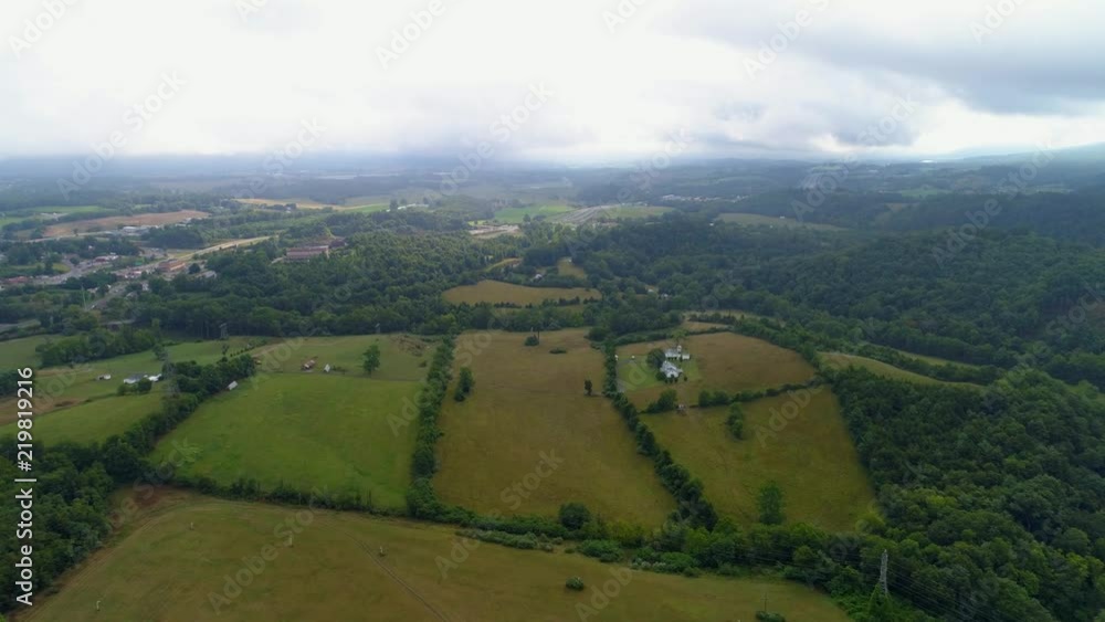 Wytheville Virginia farmland 4k Wytheville Virginia farmland 4k