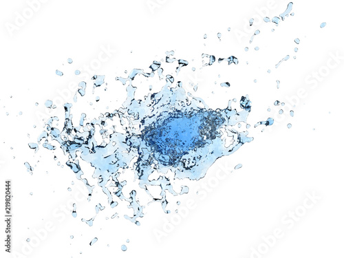 Clean water spalsh