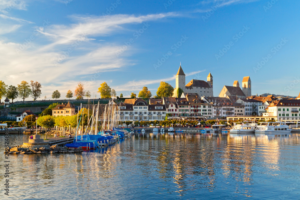 Fototapeta premium Rapperswil am Zürichsee, Schweiz