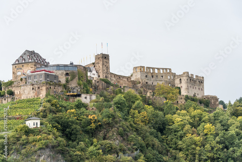 Sight   Castles along the Rhine River  Germany