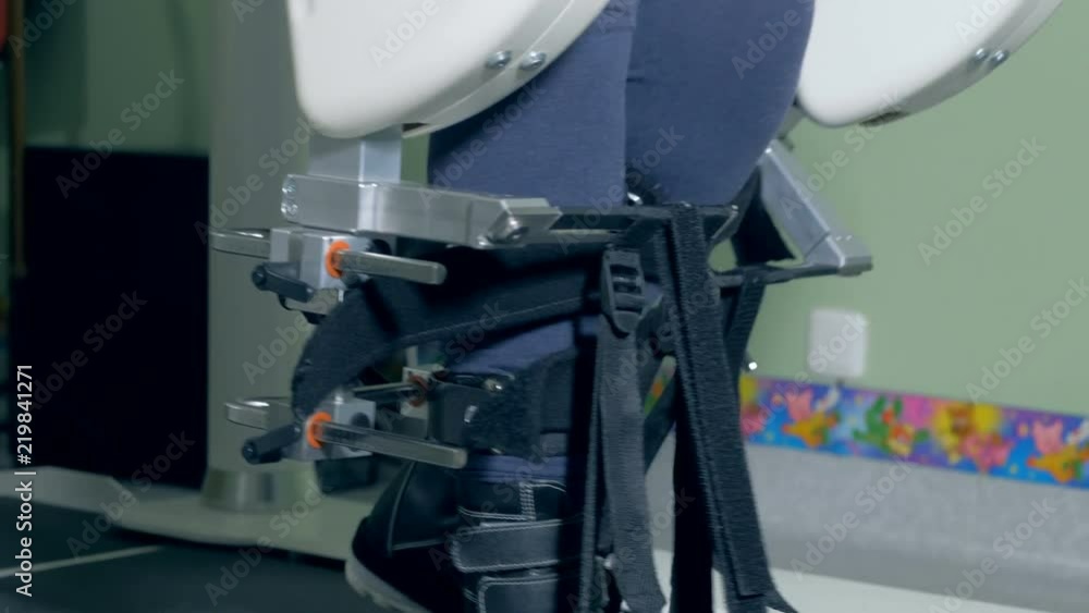 Walking equipment in a clinical ward, close up. Walking equipment in a clinical ward, close up.