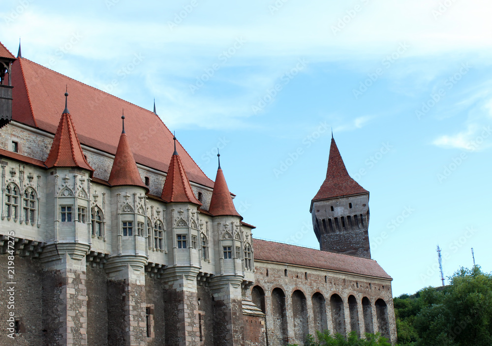 Corvin Castle, also known as Hunyadi Castle or Hunedoara Castle