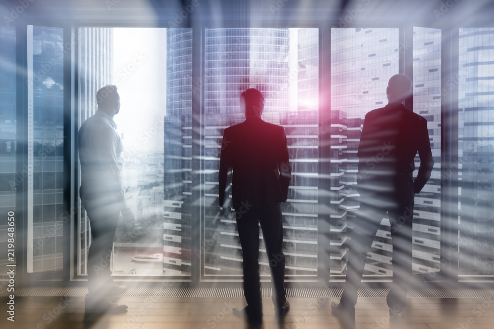 Fototapeta premium Business background abstract