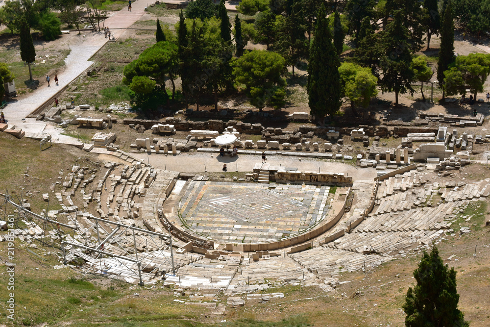 old amphitheater in Athens