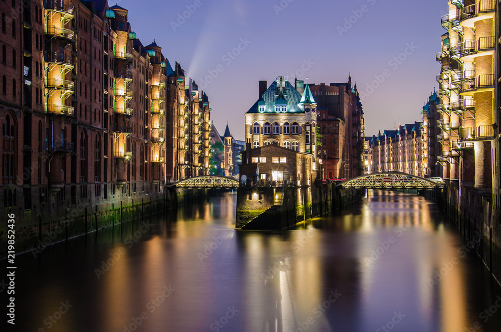 Fototapeta premium Speicherstadt Hamburg