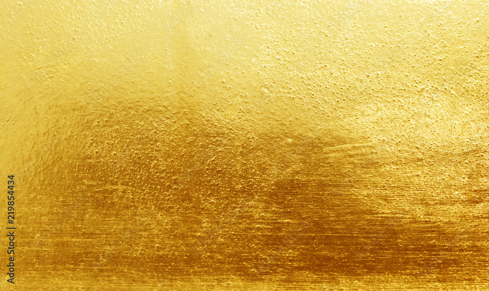 Shiny yellow leaf gold foil texture Shiny yellow leaf gold foil texture