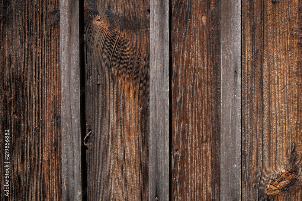 The old wood texture with natural patterns The old wood texture with natural patterns